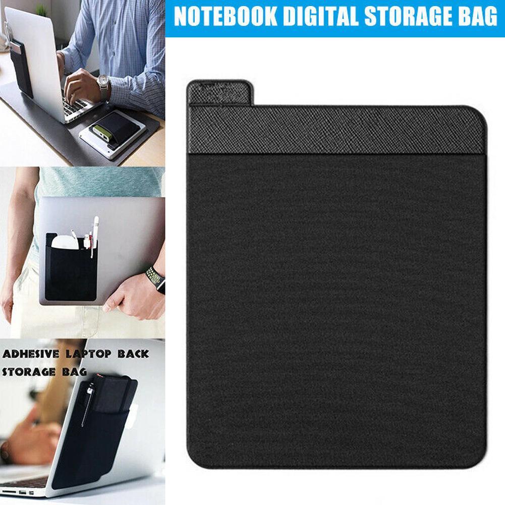 Laptop Accessories Kit Bag - Sac de rangement arrière auto-adhésif pour