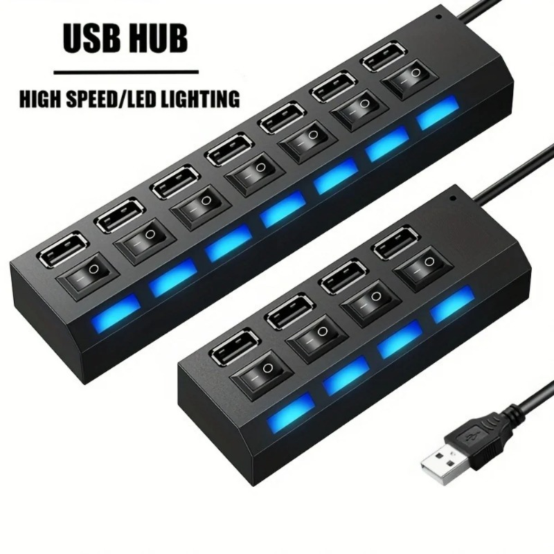Laptop Accessories Macbook - Hub USB 2.0 4/7 ports, adaptateur