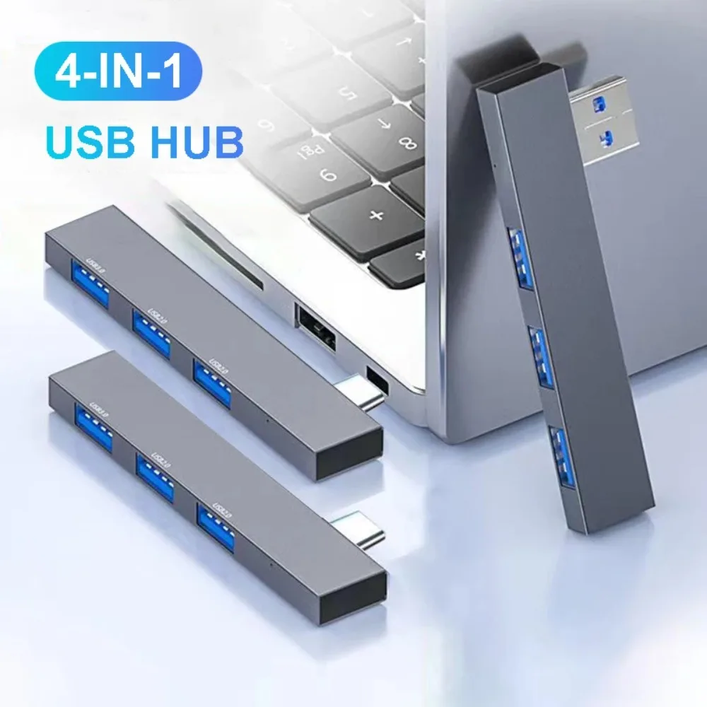 Laptop Accessories Macbook - Adaptateur multi-USB OTG, concentrateur USB C