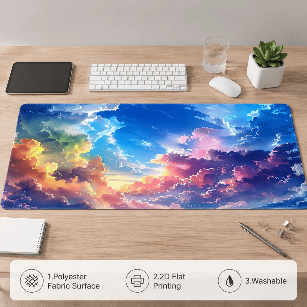 Impression de nuages colorés a - Laptop Accessories Officeworks avis et prix