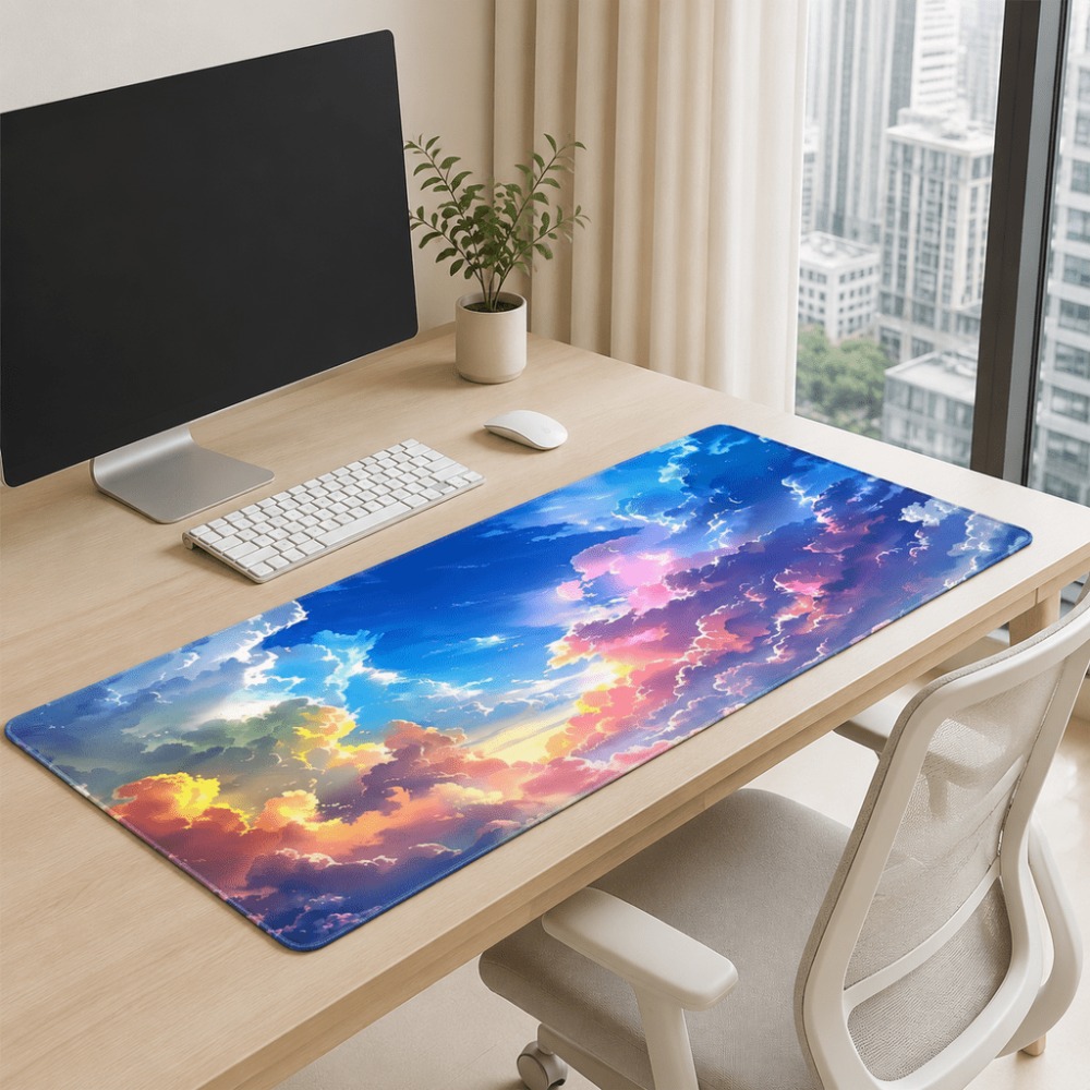 Impression de nuages colorés a - Laptop Accessories Officeworks avis et prix