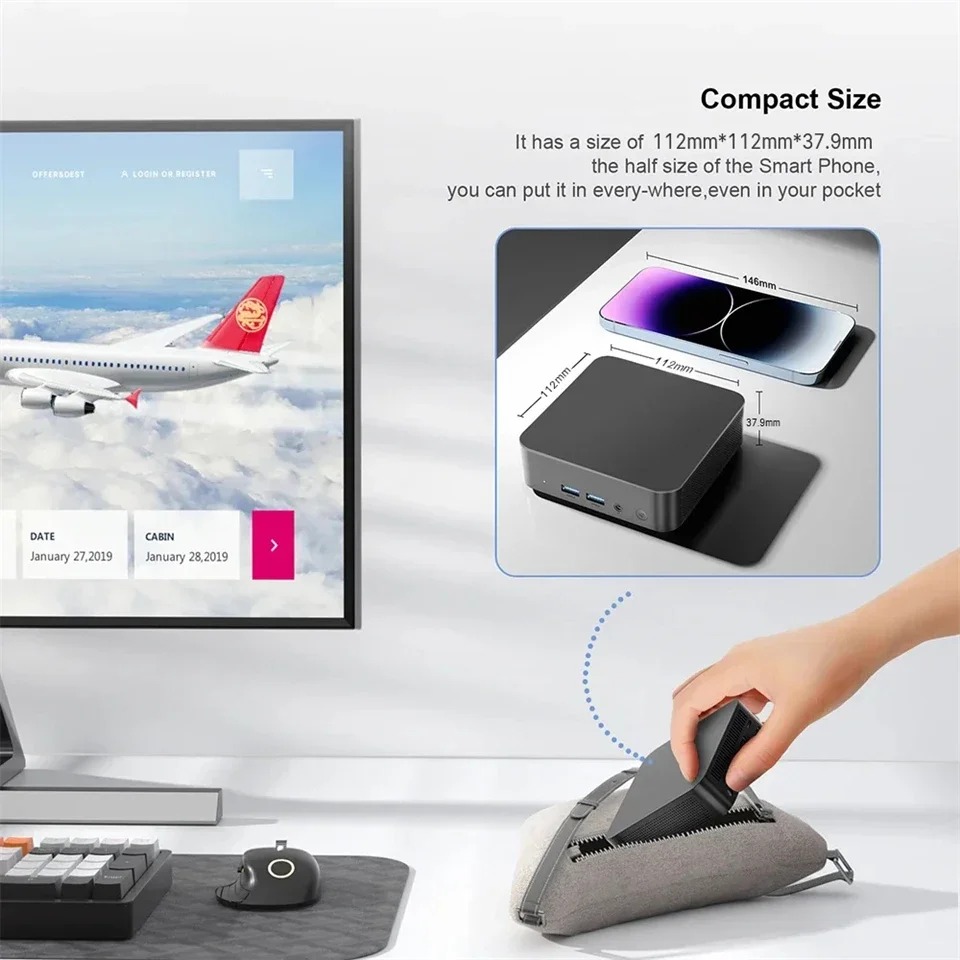 Nouvel ordinateur mini PC Inte - Laptop Accessories Sleeve avis et prix