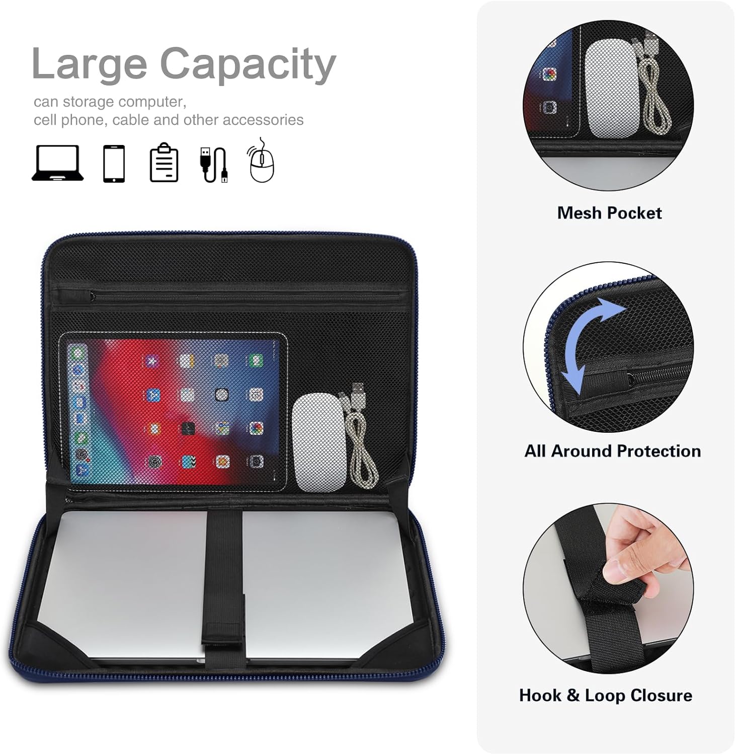 Sac à main pour ordinateur por - Laptop Accessories Sleeve avis et prix