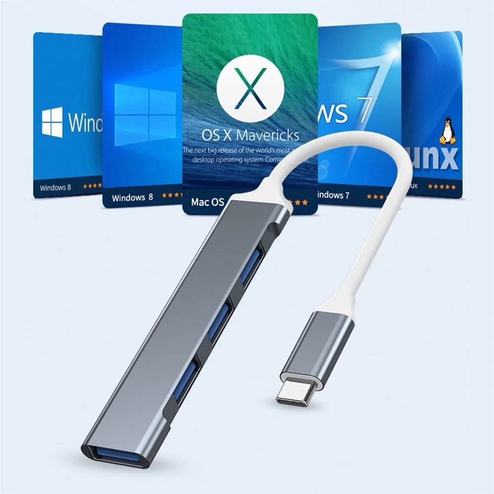 Hub USB 3.0 multi-ports 4 port - Laptop Accessories Macbook avis et prix