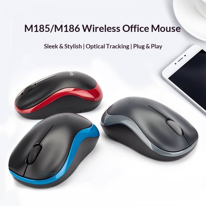 Souris sans fil Logitech M185, - Laptop Accessories Officeworks avis et prix