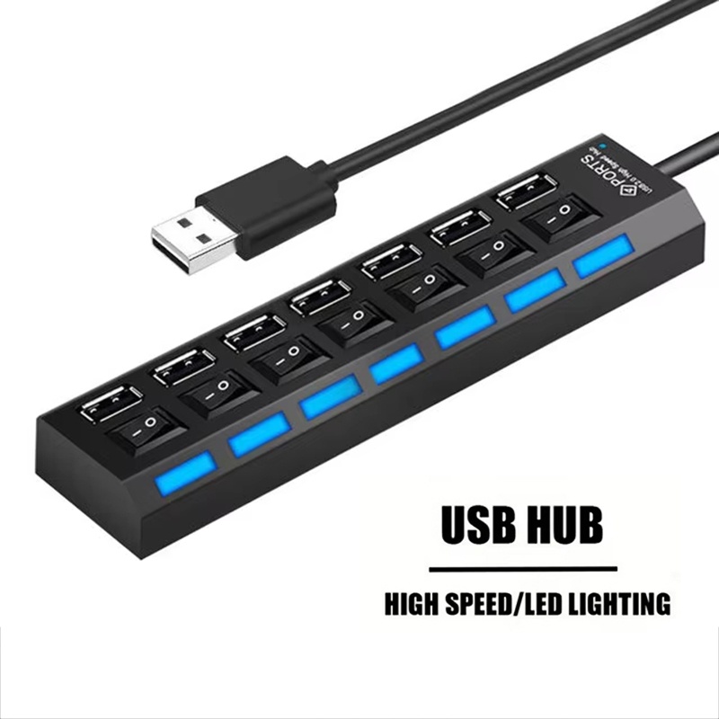 Répartiteur Hub USB 2.0 à 7 po - Laptop Accessories For Office avis et prix