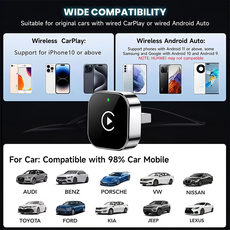 Adaptateur CarPlay sans fil 2- - Usb C Power Adapter avis et prix