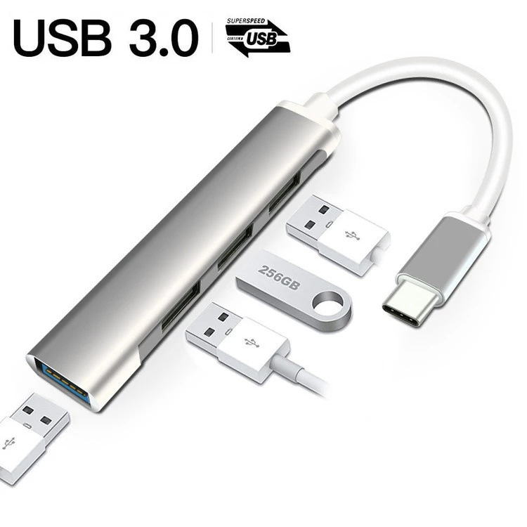 HUB USB C 3.0 Type C 4 en 1, 3 - Laptop Accessories Macbook avis et prix