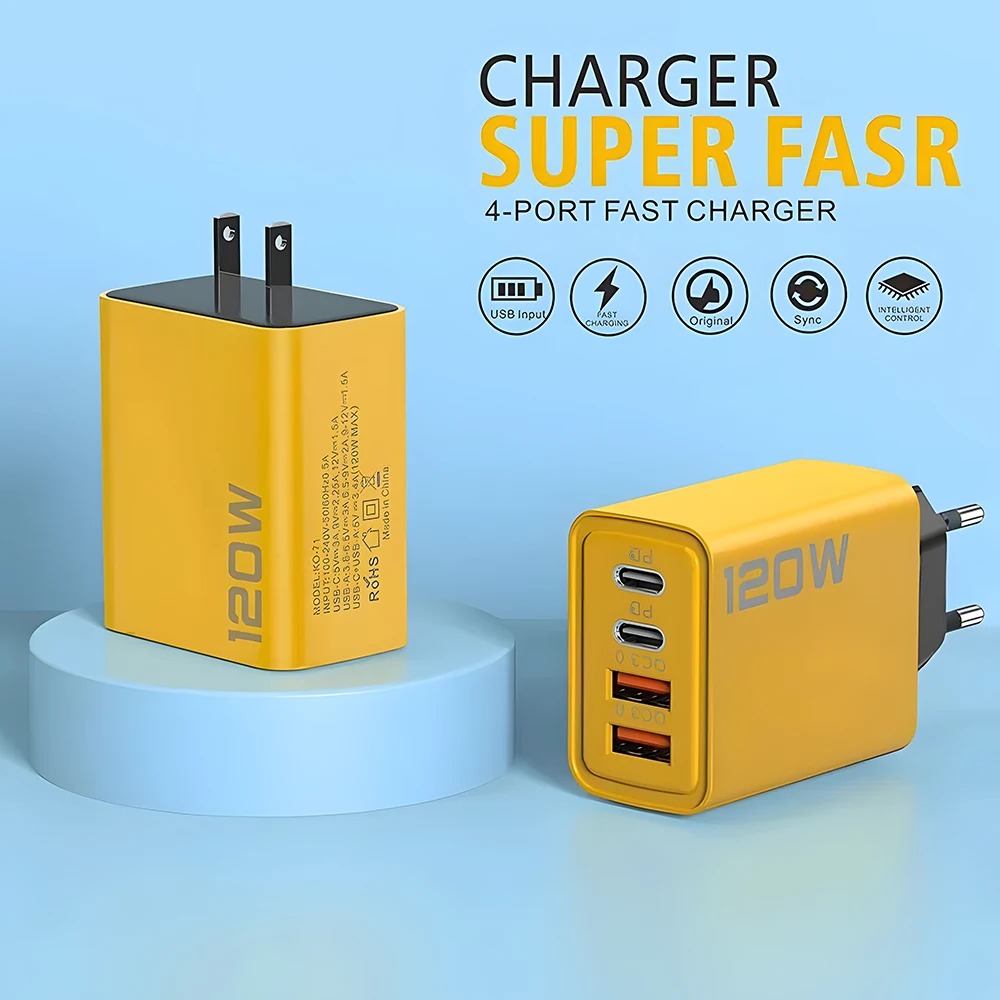 Chargeur USB 4 ports Total 120 - Usb C Power Adapter avis et prix