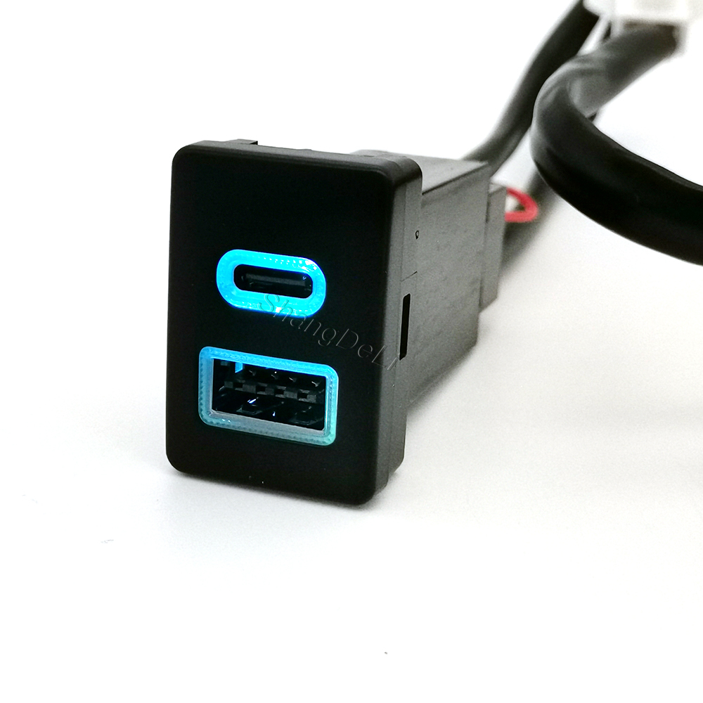 Prise de chargeur double lumiè - Usb C Power Adapter avis et prix