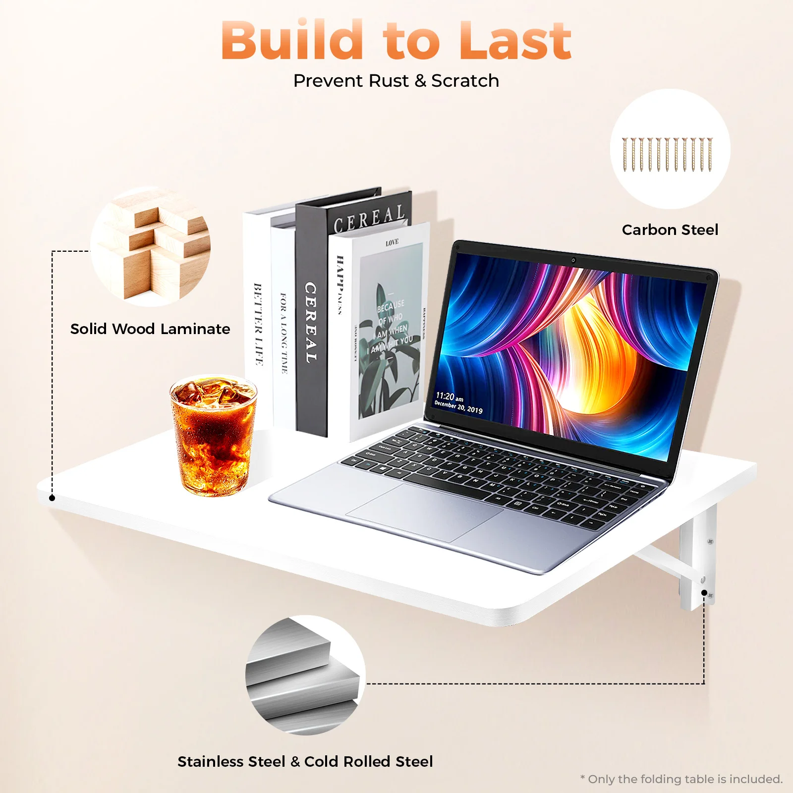 Bureau mural pliable peu encom - Laptop Accessories Officeworks avis et prix