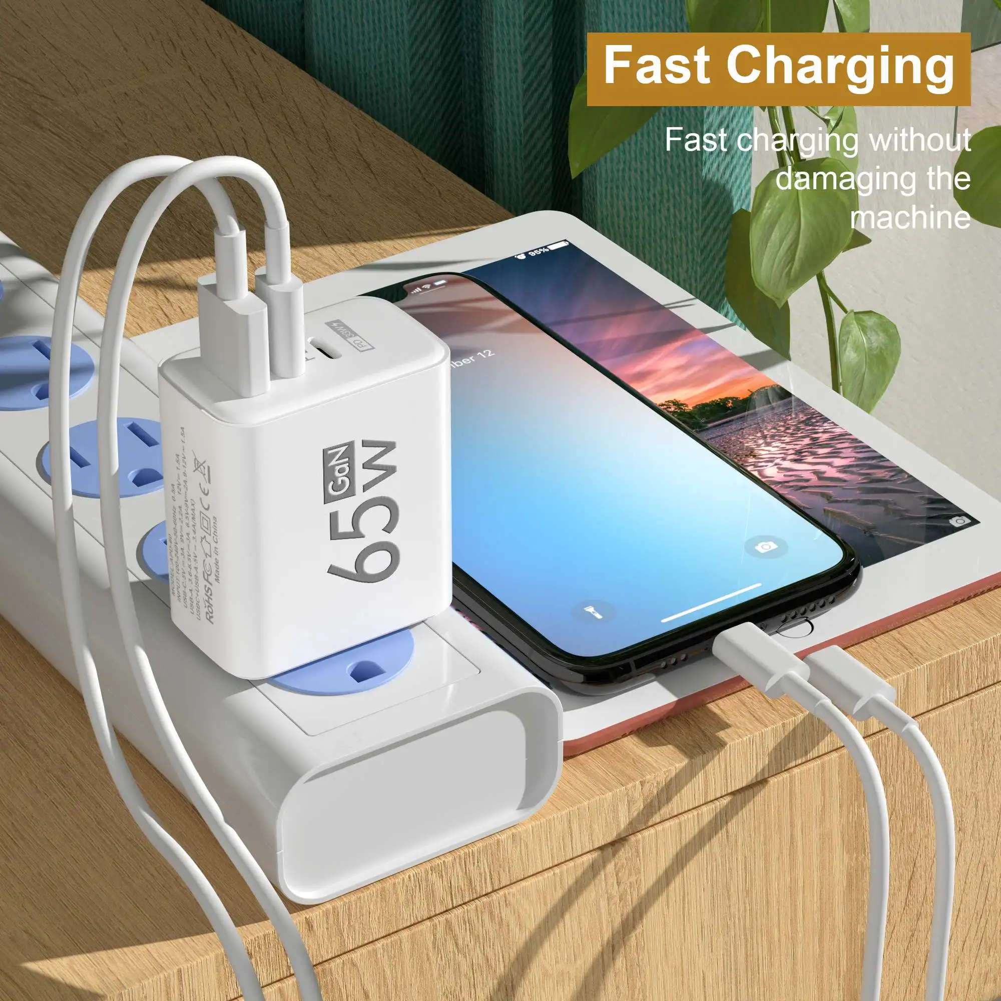 Chargeur mural pliable 65W GaN - Laptop Accessories Macbook avis et prix