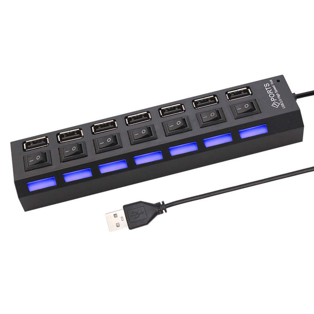 Répartiteur Hub USB 2.0 à 7 po - Laptop Accessories For Office avis et prix