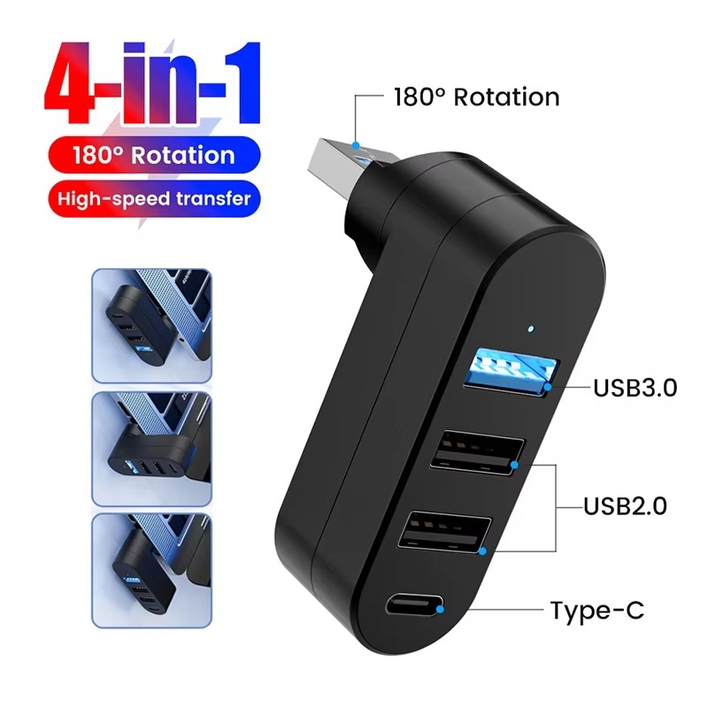 Hub USB 3.0 Mini Splitter Box  - Laptop Accessories Macbook avis et prix