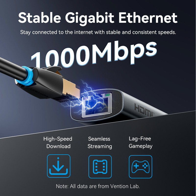 Vention-Adaptateur USB Type-C  - Laptop Accessories Macbook avis et prix
